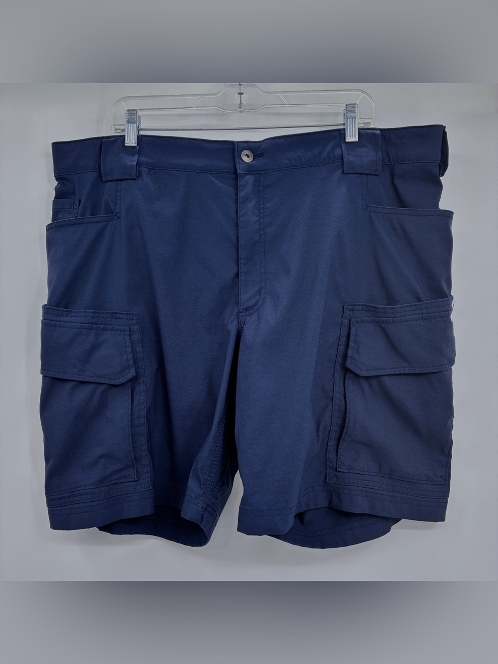 Duluth Men’s Flex Dry on the Fly Cargo Shorts Blue 41” Waist